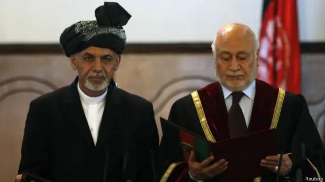 آقای احمدزی امروز به عنوان رئیس جمهور جدید افغانستان سوگند یاد کرد