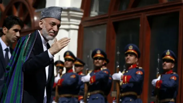 حامد کرزي ولس ته پخپله وروستۍ وينا کې وويل د حکومت بنسټونه يې ايښي دي او افغانستان به يوه ښه راتلونکې ولري.