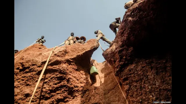 A exploração do ouro na fronteira entre Guiné e Mali