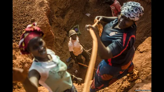 A exploração do ouro na fronteira entre Guiné e Mali