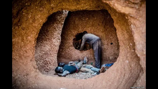 A exploração do ouro na fronteira entre Guiné e Mali