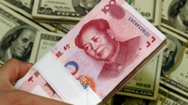 中國股市周五繼續回升，人民幣兌美元出現升值。