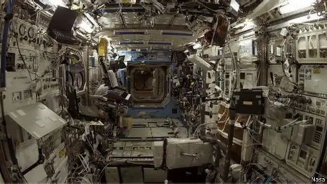 الشكل الداخلي لمحطة الفضاء الدولية أقل بكثير من التوقعات المستقبلية لهذه المحطة