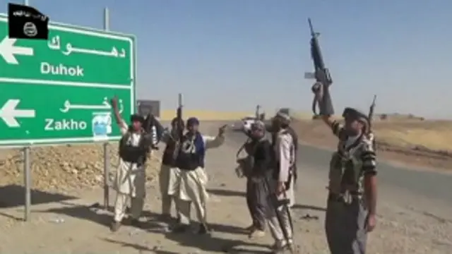 پیکارجوی داعش در عراق