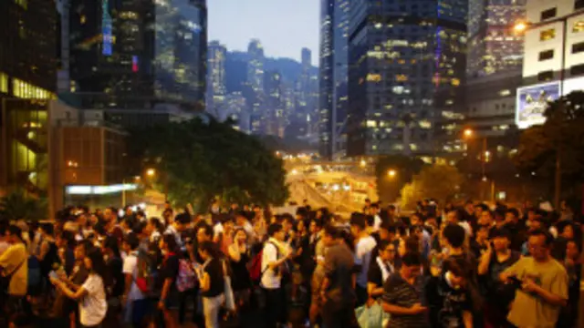 Manifestaciones en Hong Kong