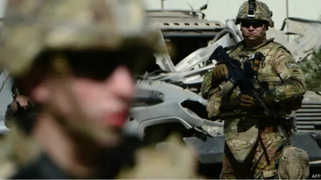 अफ़ग़ानिस्तान, अमरीकी सैनिक