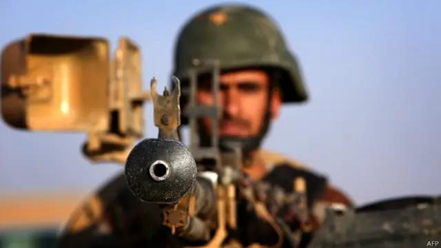 Peshmerga soldier Iraq