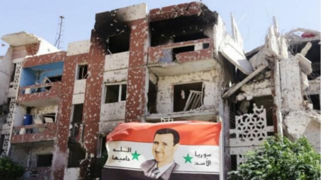 يقول بشار الأسد إنه يدعم الجهود الدولية "لمحاربة الإرهاب"