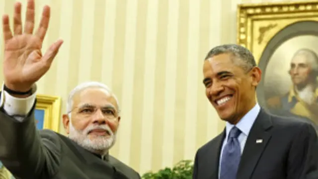 नरेंद्र मोदी और बराक ओबामा