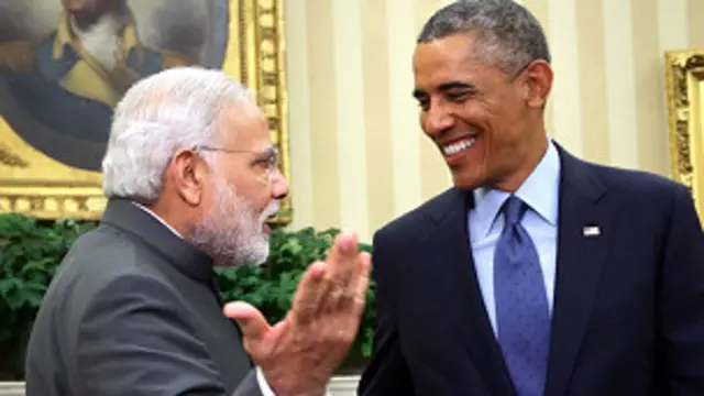 मोदी ओबामा