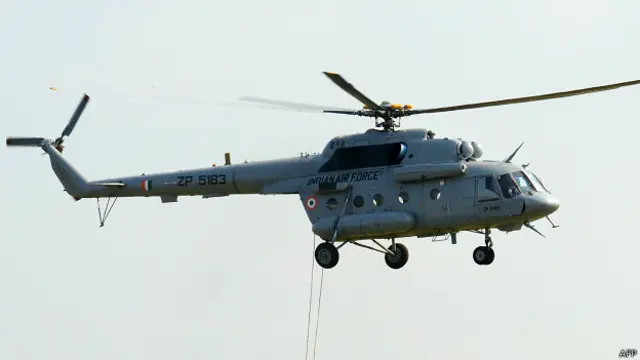 भारतीय वायु सेना का एक हेलिकॉप्टर (फ़ाइल फ़ोटो)