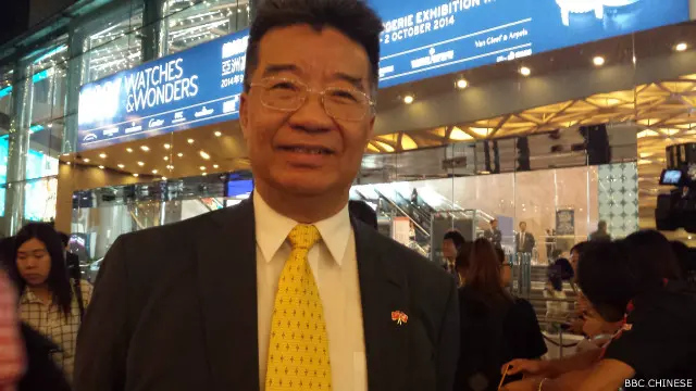 前全国政协委员刘梦雄（BBC中文网照片）