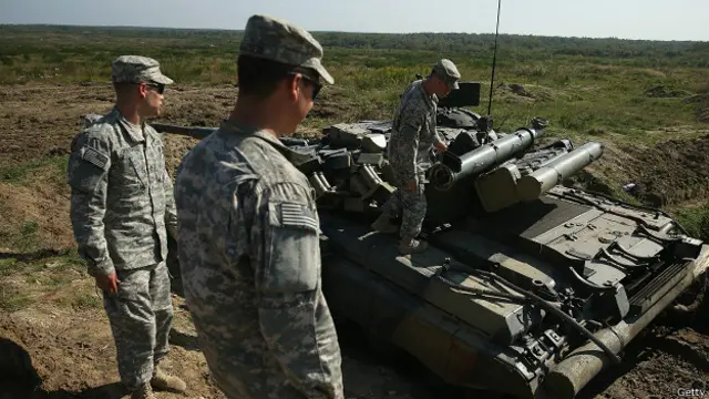 Учения НАТО на Украине