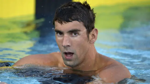 Phelps sudah berlaga dalam lima olimpiade.