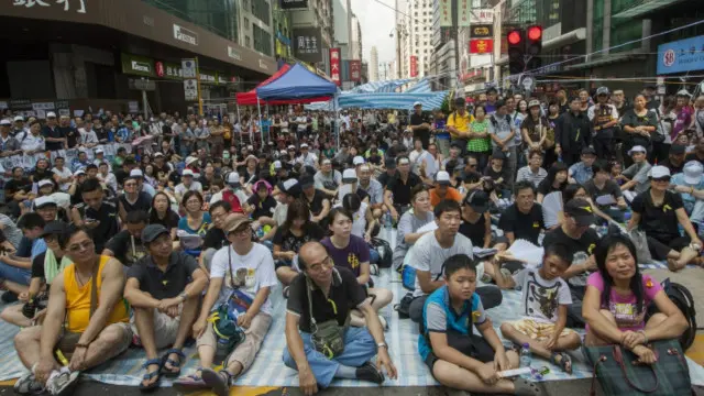 Người Hong Kong tiếp tục biểu tình đòi dân chủ