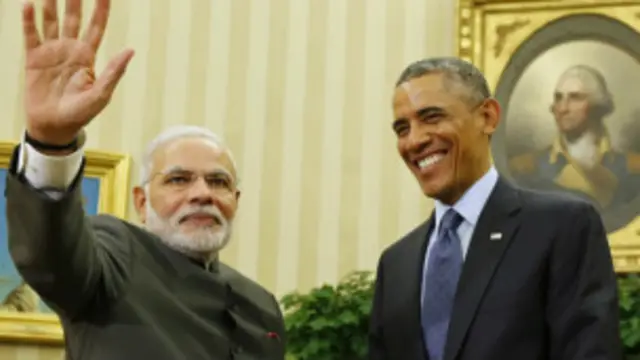 नरेंद्र मोदी और बराक ओबामा