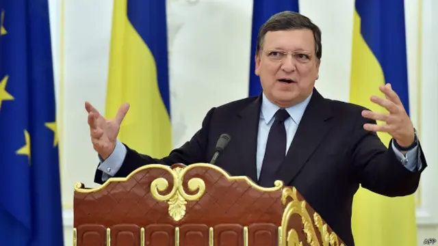 Глава Еврокомиссии Жозе Мануэль Баррозу