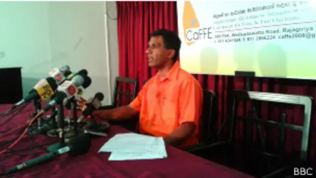 කැෆේ සංවිධානයේ විධායක අධ්යක්ෂක කීර්ති තෙන්නකෝන්