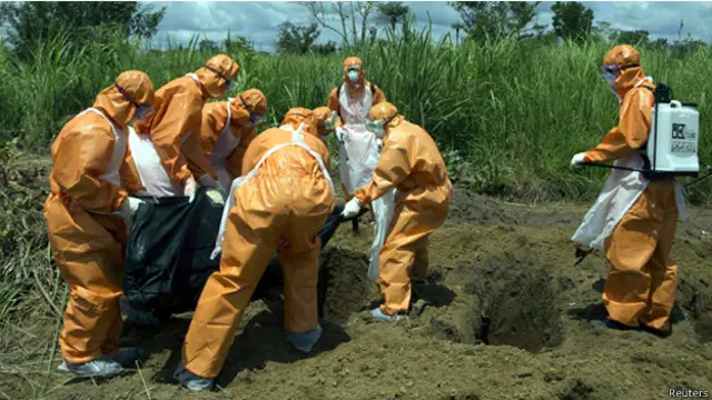 تركز انتشار المرض في غينيا وليبيريا وسييرا ليون