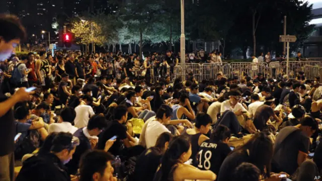 Демонстрация в Гонконге