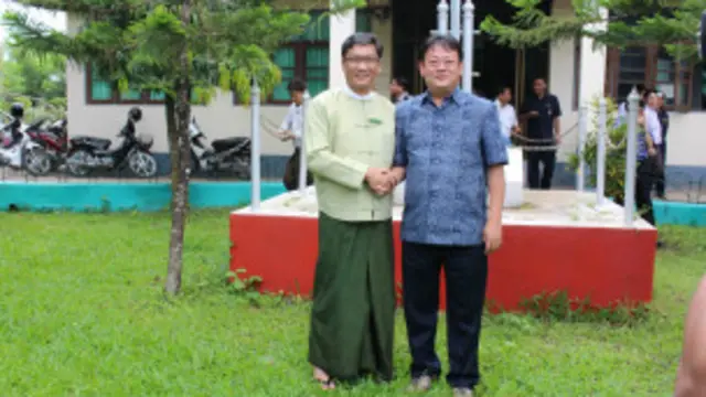 မဲဆောက် မြဝတီ ခရီးသွား လုပ်ငန်း တိုးမြှင့်ဖို့ တာ့ခ်ခရိုင် အုပ်ချုပ်ရေးမှူးနဲ့ မြဝတီ ခရိုင် အုပ်ချုပ်ရေးမှူး တွေ့ဆုံ ဆွေးနွေး