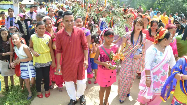 गोरखा जवान, नवरात्रि, रांची, झारखंड
