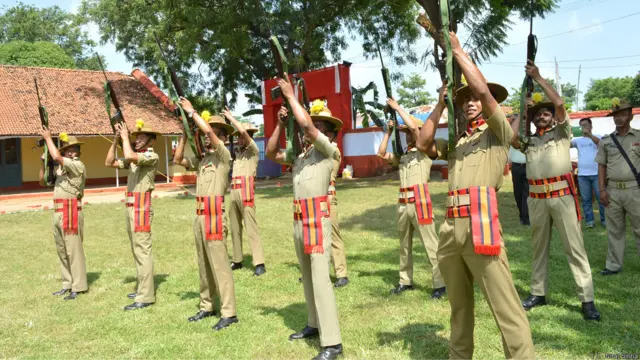 गोरखा जवान, नवरात्रि, रांची, झारखंड