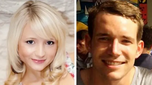 Hai du khách Hannah Witheridge và David Miller đã bị sát hại 