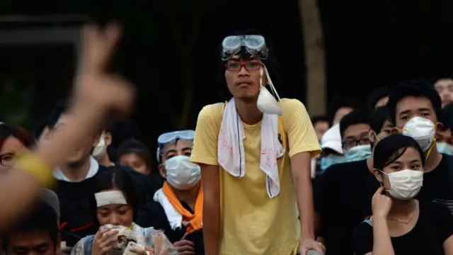 हांगकांग में प्रदर्शन