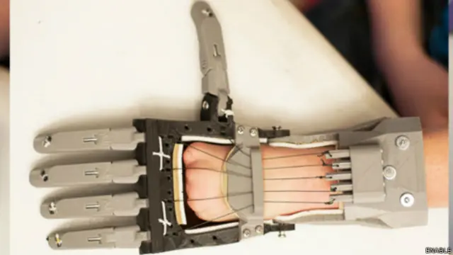 Prótesis de mano de E-Nable