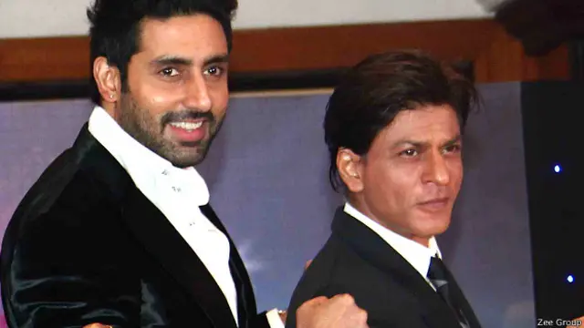 अभि,ेक बच्चन, शाहरुख़ ख़ान
