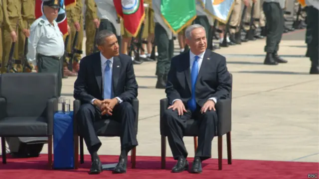 Обама и Нетаньяху