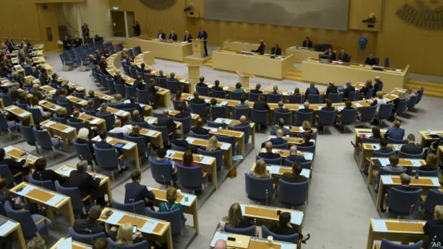 Pidato pelantikan PM Stefan Lofven --Swedia akan jadi negara maju kedua yang mengakui Palestina.