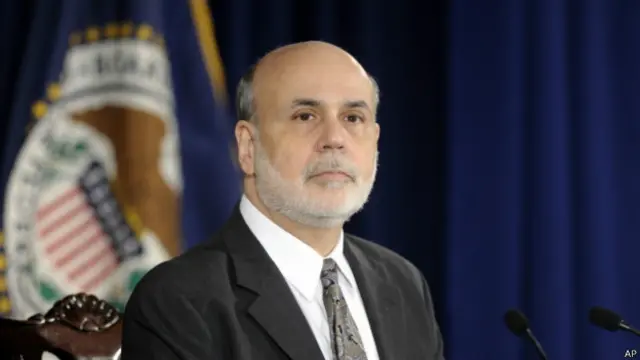 美国联邦储备局前主席伯南克