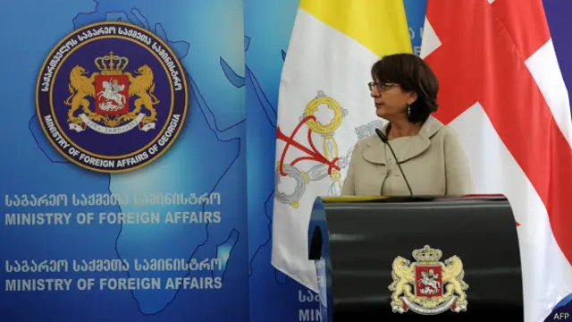 министр иностранных дел Грузии Майя Панджикидзе