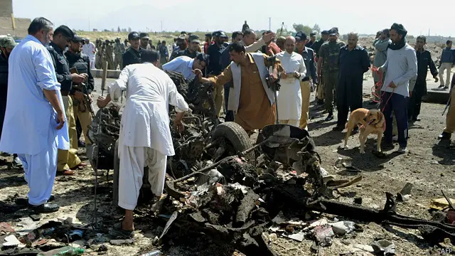 تتعرض منطقة القنابل لهجمات مسلحي القاعدة وطالبان منذ عقد من الزمان