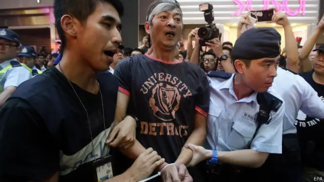 арестованный член движения "Оккупай"