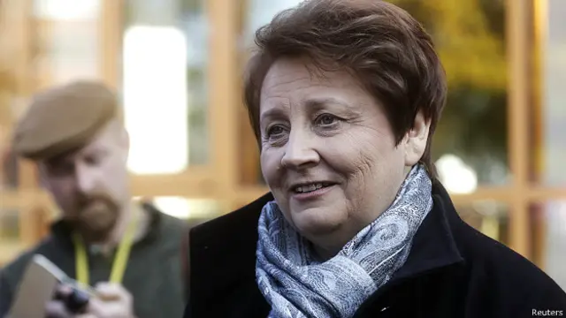 премьер-министр Латвии Лаймдота Страуюма