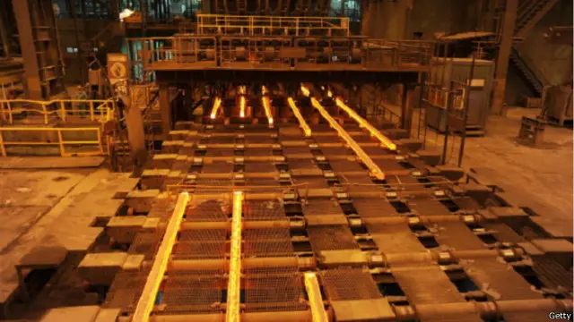 متوسط صادارت الجمهورية الإسلامية من الصلب في عامي 2011 و2012 بلغ نحو 1.35 مليون طن