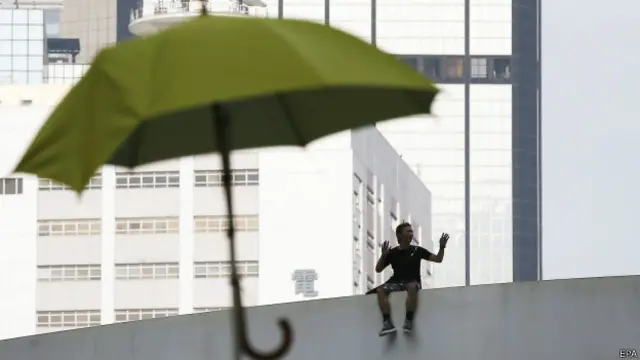 Демонстрация в Гонконге