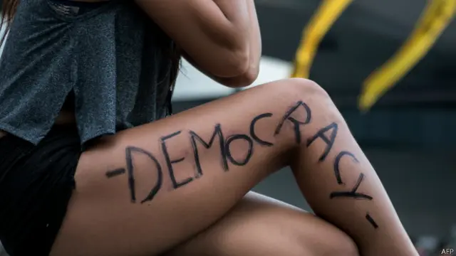 Демонстрация в Гонконге