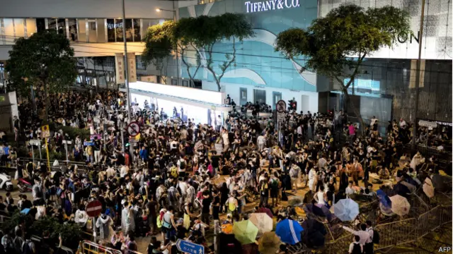 Демонстрация в Гонконге