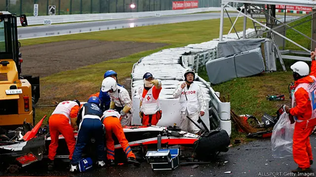 Fórmula Uno: el piloto Jules Bianchi en terapia intensiva tras accidente en  Japón - BBC News Mundo