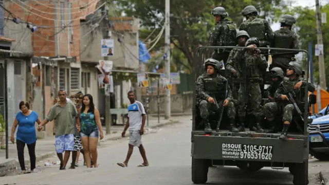 Patrullaje en el Maré