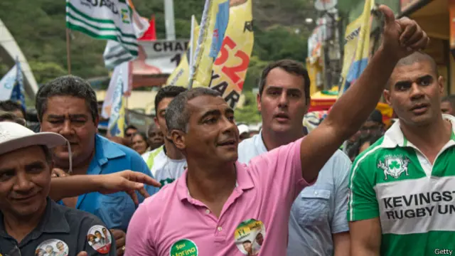 Romario en campaña