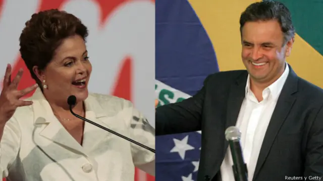Dilma y Aecio