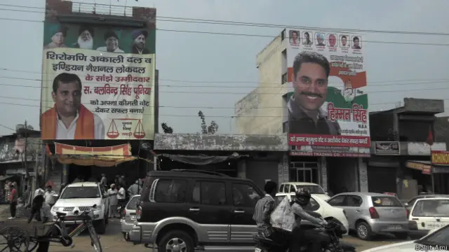 हरियाणा चुनाव, बलविंद्र सिंह पूनिया पोस्टर