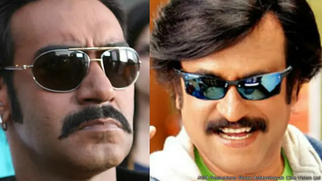 अजय देवगन और रजनीकांत