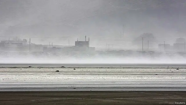 خشک شدن دریاچه ارومیه