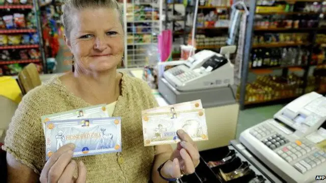 Moneda local de Orania.